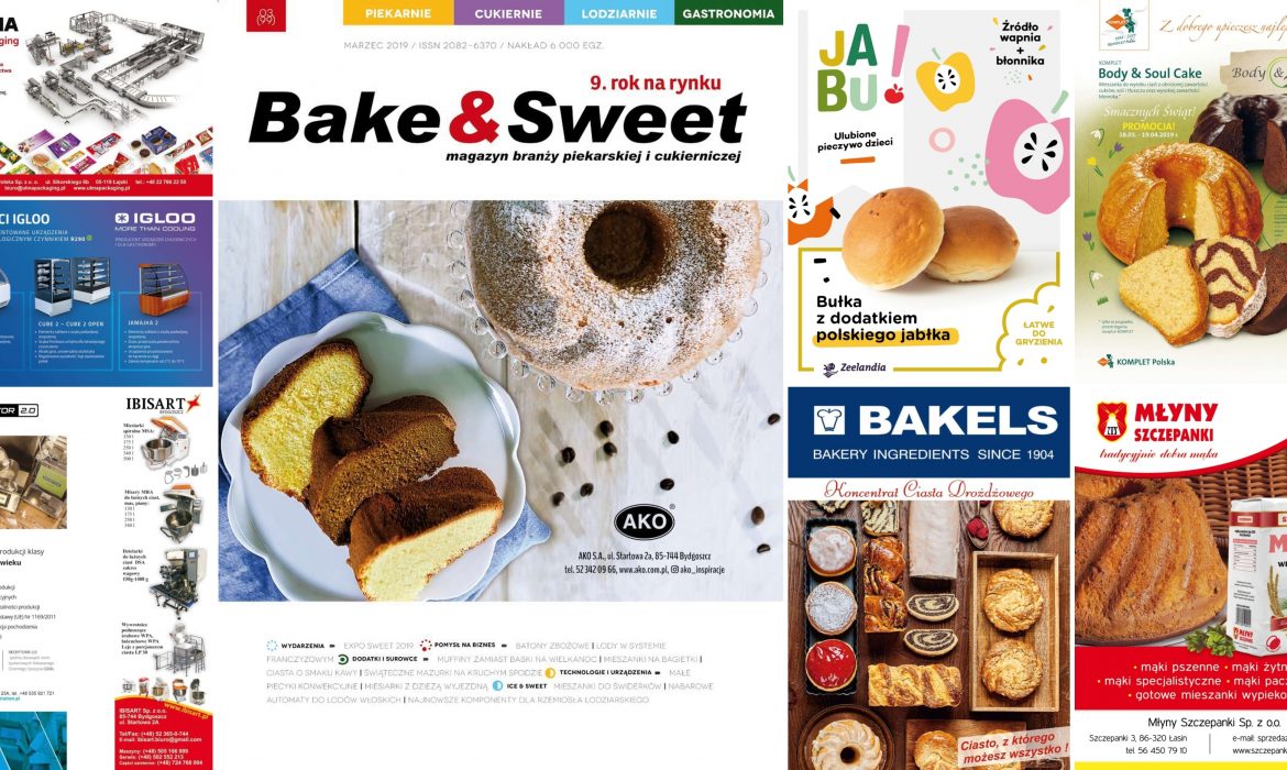 Zamów prenumeratę Bake & Sweet w wersji drukowanej lub mobilnej